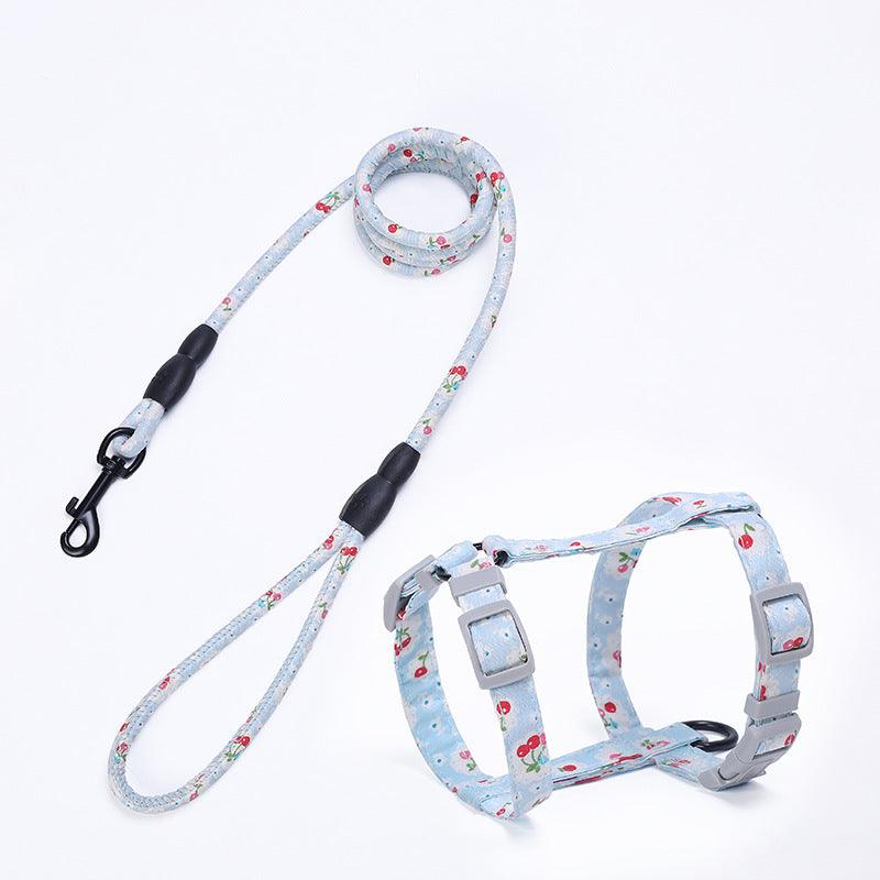 I-Shaped Cat Traction Harness With Adjustable Leash - Ultimate Freedom