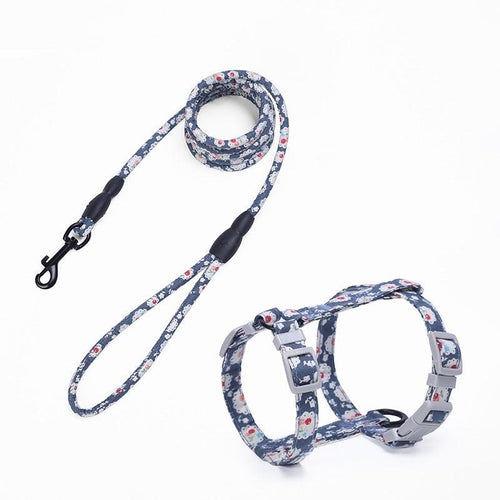 I-Shaped Cat Traction Harness With Adjustable Leash - Ultimate Freedom