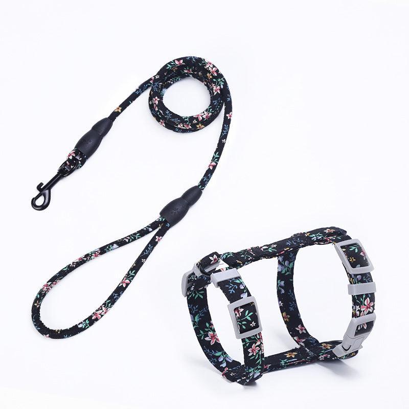 I-Shaped Cat Traction Harness With Adjustable Leash - Ultimate Freedom