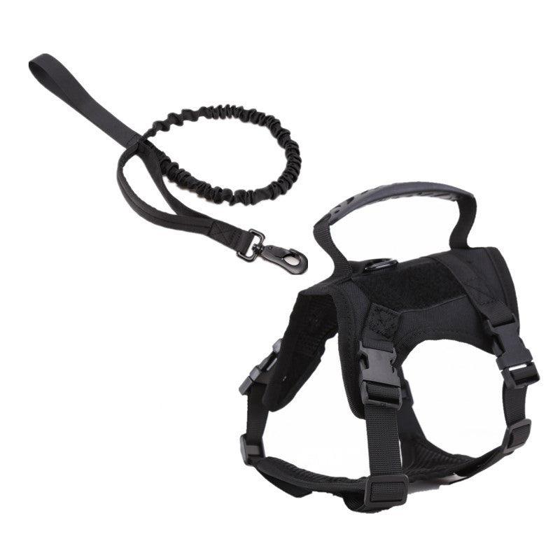 Tactical Pet Vest With Traction Rope - Stylish And Secure Harness For