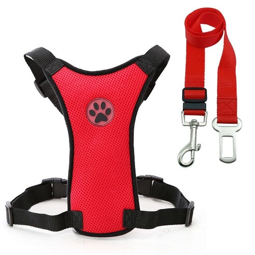 Nylon Breathable Mesh Dog Harness Vest Safety Pet