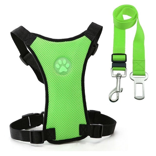 Nylon Breathable Mesh Dog Harness Vest Safety Pet