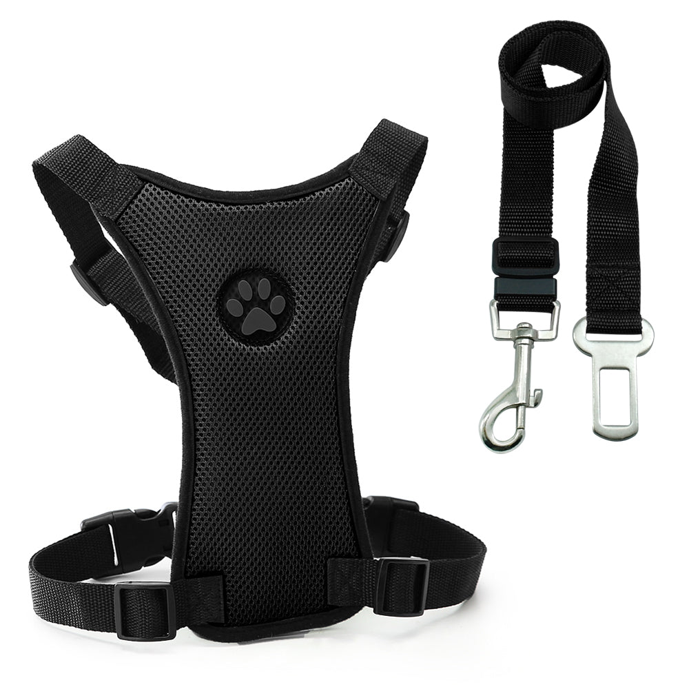 Nylon Breathable Mesh Dog Harness Vest Safety Pet