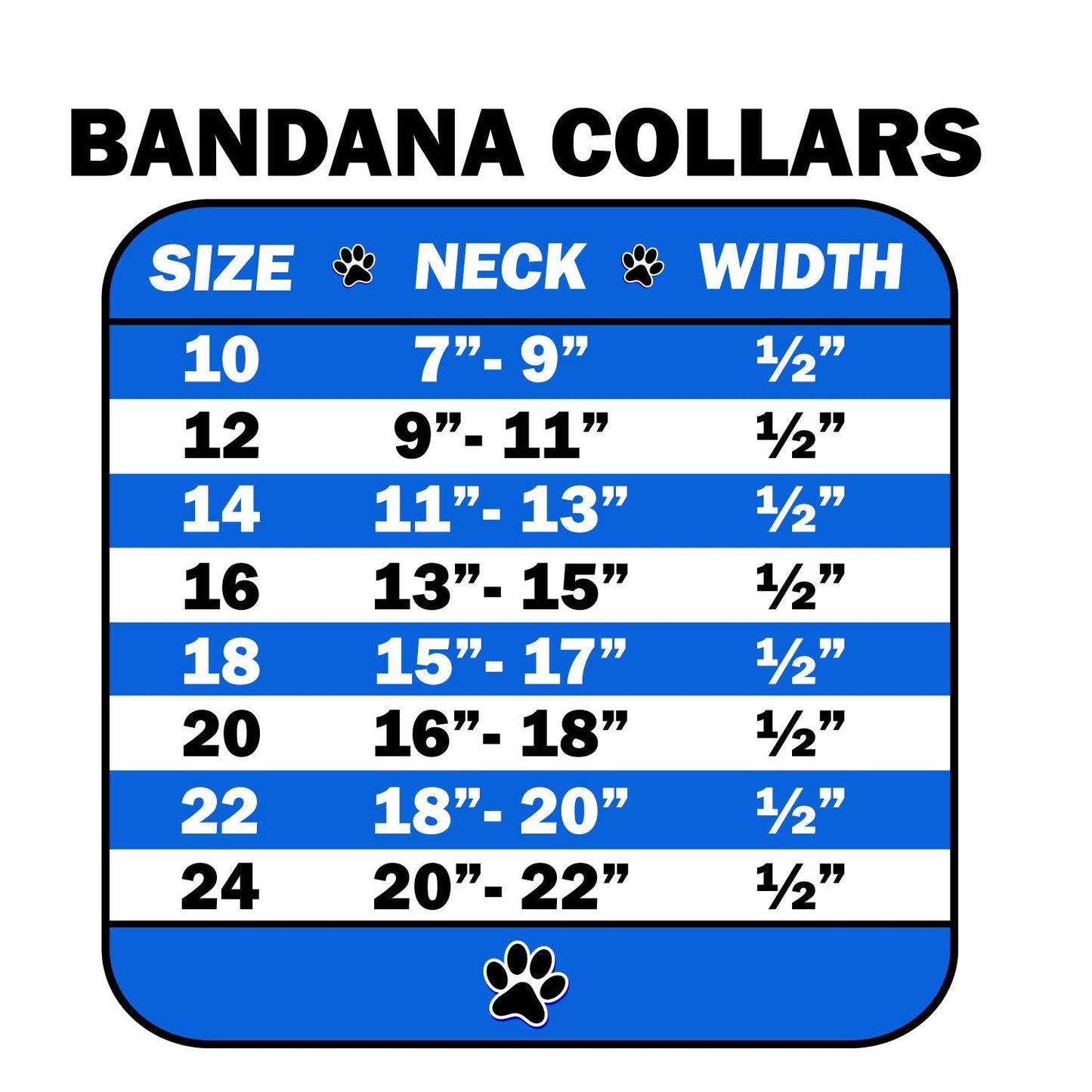 Pet and Dog Bandana Collar, "Western Group" *Choose from: Red Western