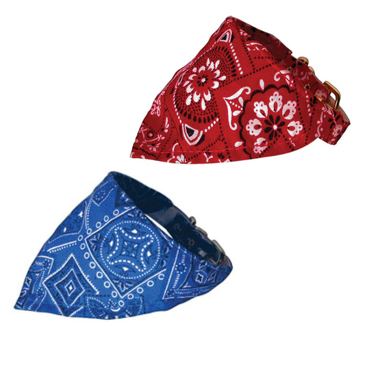 Pet and Dog Bandana Collar, "Western Group" *Choose from: Red Western